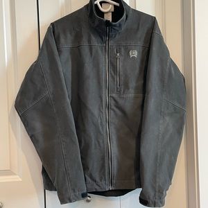 Washed Black CINCH Mens Jacket